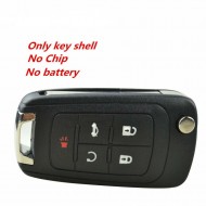 New Remote Flip Keyless Uncut Blade Shell Case Housing 5 Button FOR GMC Terrain