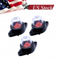 3 Pack Primer Bulb For Poulan Chainsaw 1950 1975 2050 2150 2375 Part 530071835