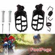 Race Wide Fat Foot Pegs for Honda CR CRF XR 50 70 80 100 150 Kawasaki KLR 650