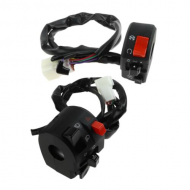 2Pcs Headlight/Turn Signal Button Switch Universal For 22mm Motorcycle Handlebar
