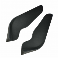 2PC Car Vehicle Bumper Spoiler Front Shovel Decorative Scratch Resistant Wing