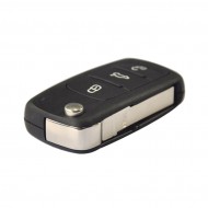 3 Button Remote Flip Key 434MHz 5K0 837 202 AD CAN Chip Inside For VW