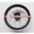 1.85 x 14 rear alloy rim with hub